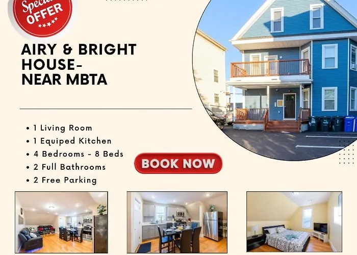 233-3 - 4Br Boston - Peaceful Escape Near Park Zoo