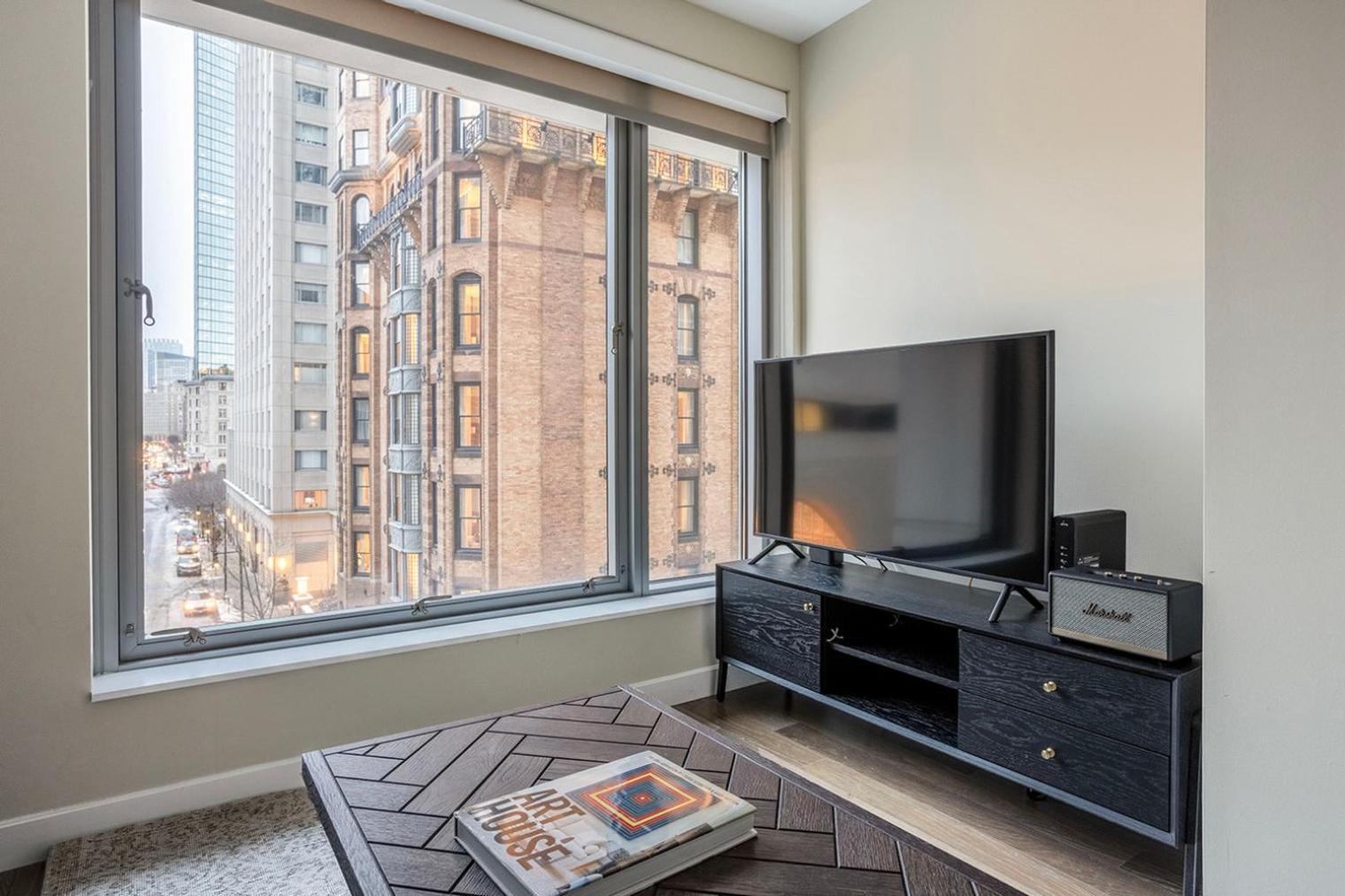 Apartment Back Bay Studio W Gym Wd Nr Shopping Bos-868 *