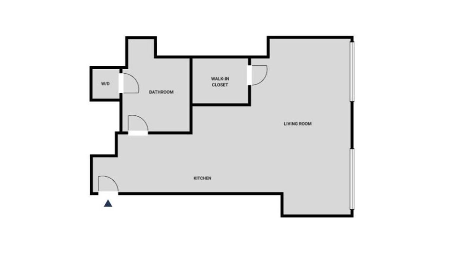 Back Bay Studio W Gym Wd Nr Shopping Bos-868 * Boston
