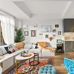 South End Apartment W Fireplace Gym & Pool