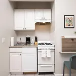 Retro Studio On Quiet Street