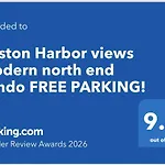 Apartment Harbor Views Modern North End Free Parking!