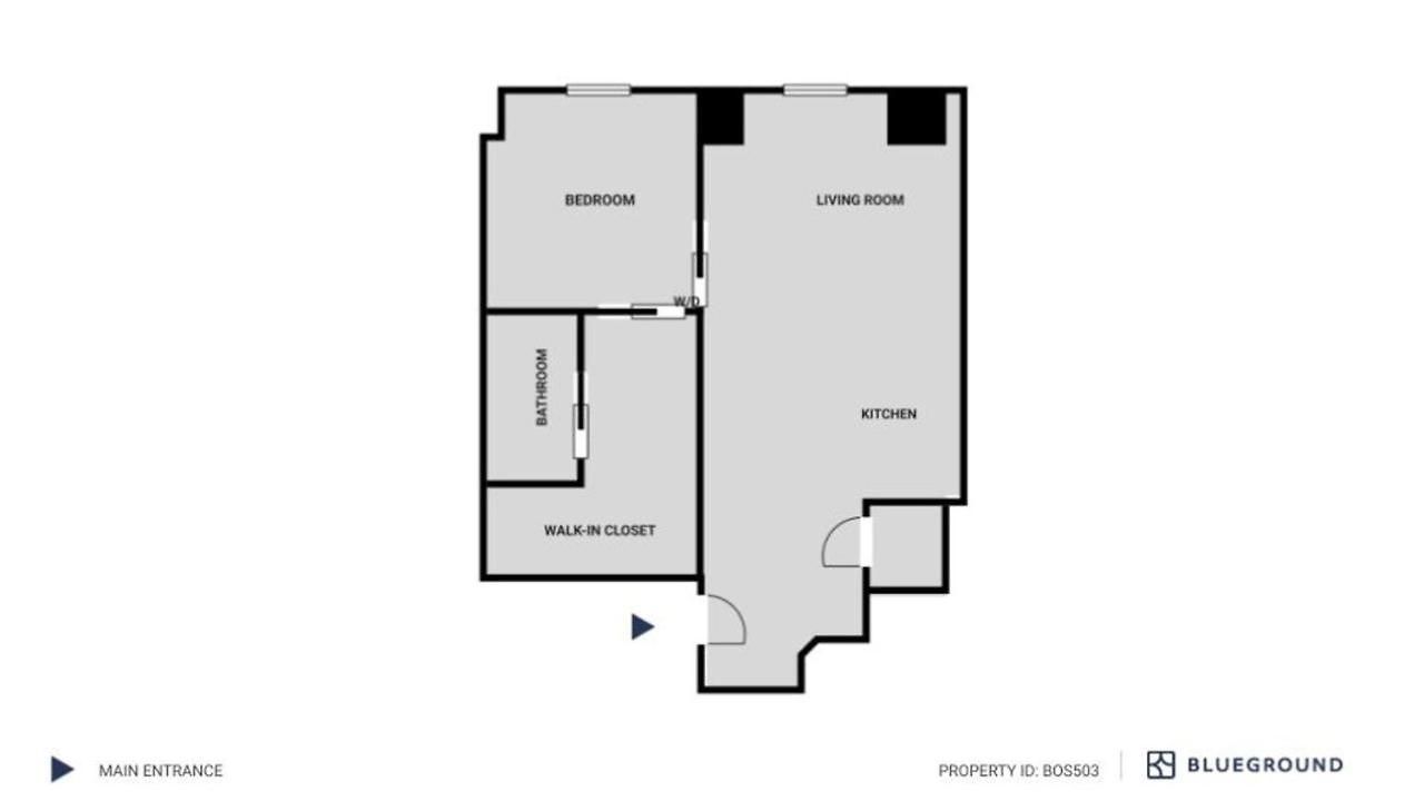 Apartment Downtown 1br W Luxury Amenities Rooftop Views Bos-503 Boston