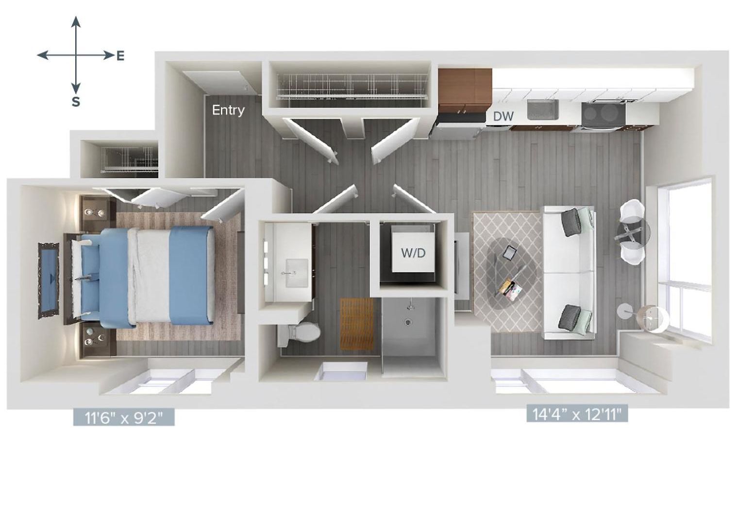 North Station 1br W Wd Gym Nr Td Garden Bos-340a
