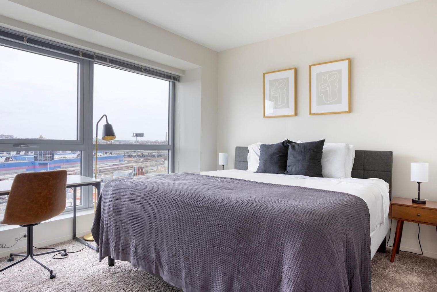 Apartment Blueground E Cambridge Gym Wd Near T Stop Bos-967 Boston