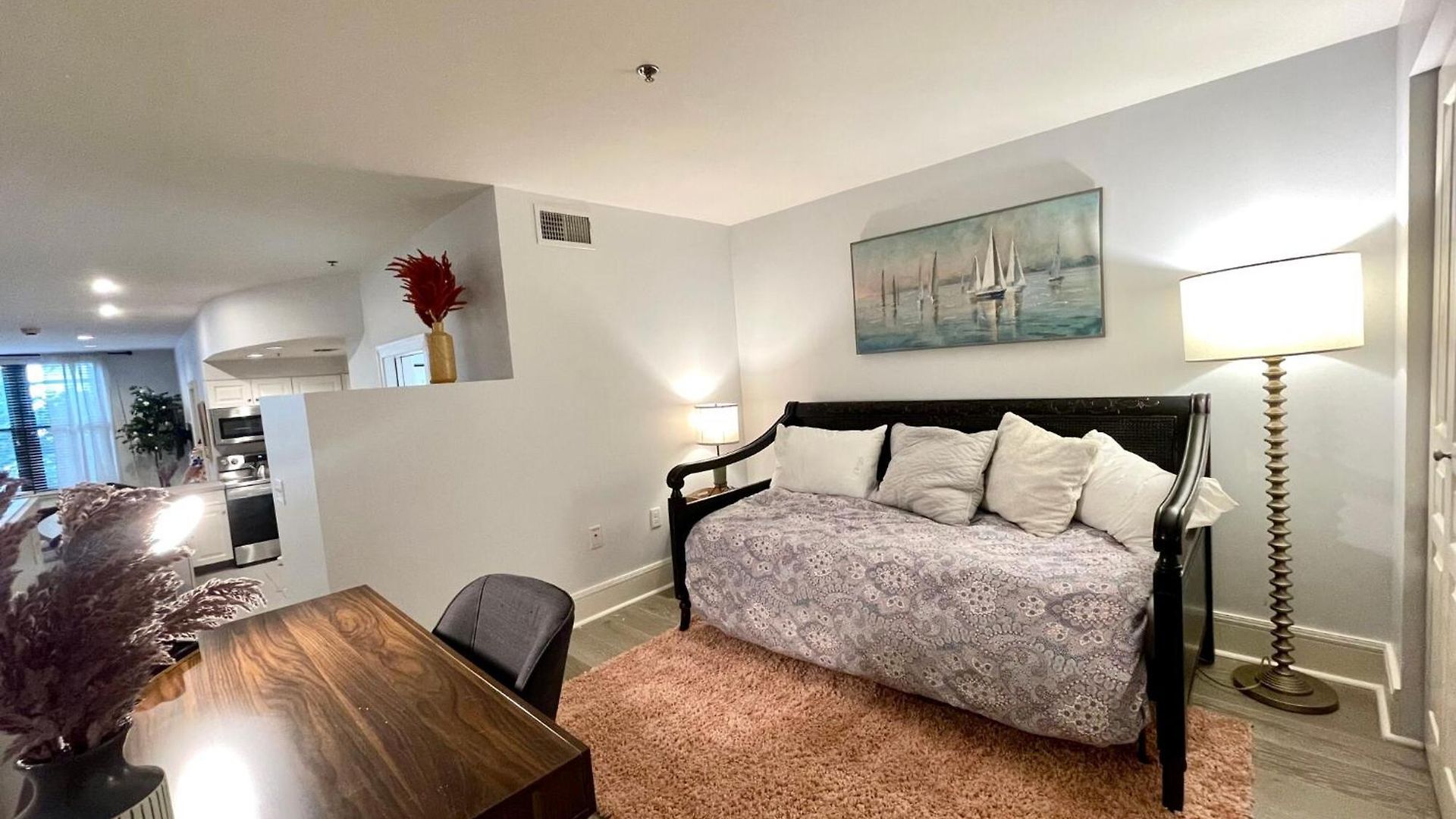 Luxury 1bed Loft, 2 Baths, Air, South End Apartment Boston