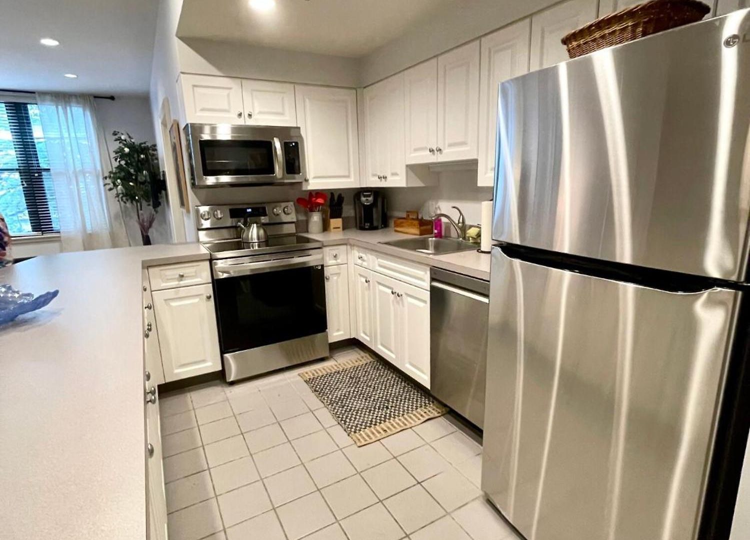 Luxury 1bed Loft, 2 Baths, Air, South End Apartment Boston