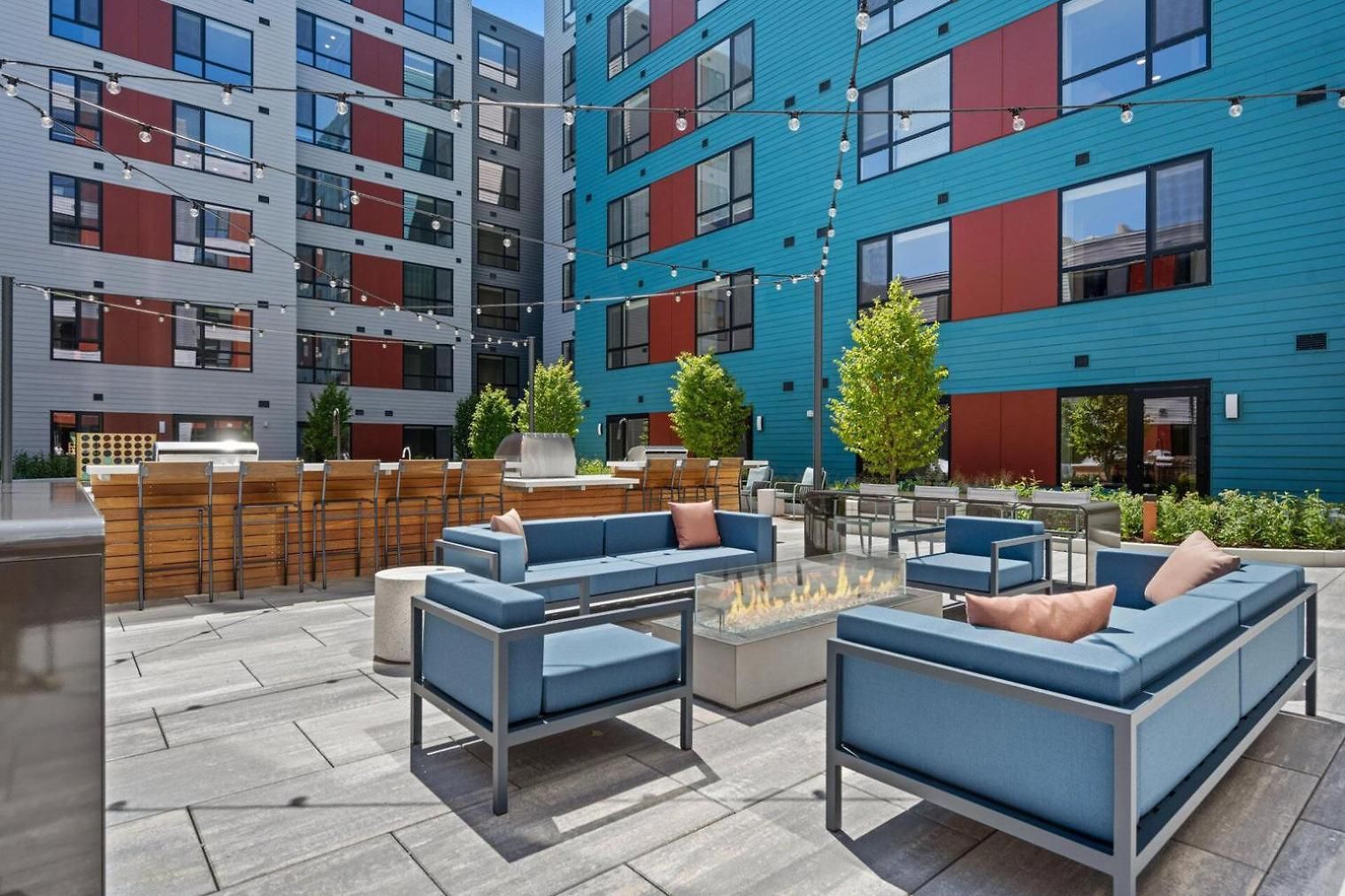Apartment Blueground Revere Gym Pool Wd Lounge Bos-1100