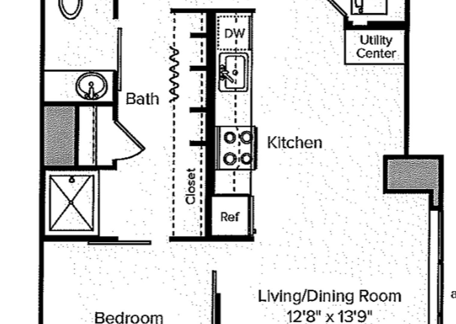 Apartment Blueground Theater Dist Gym Nr Entertainment Bos-1075 *