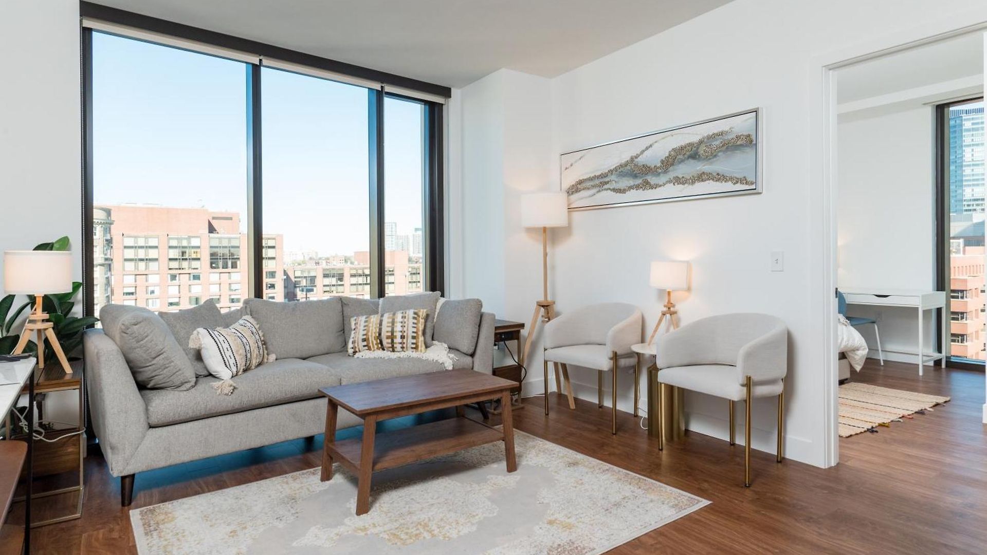 Luxury 2br Backbay Common T-station Roof Lounge Gym * Boston