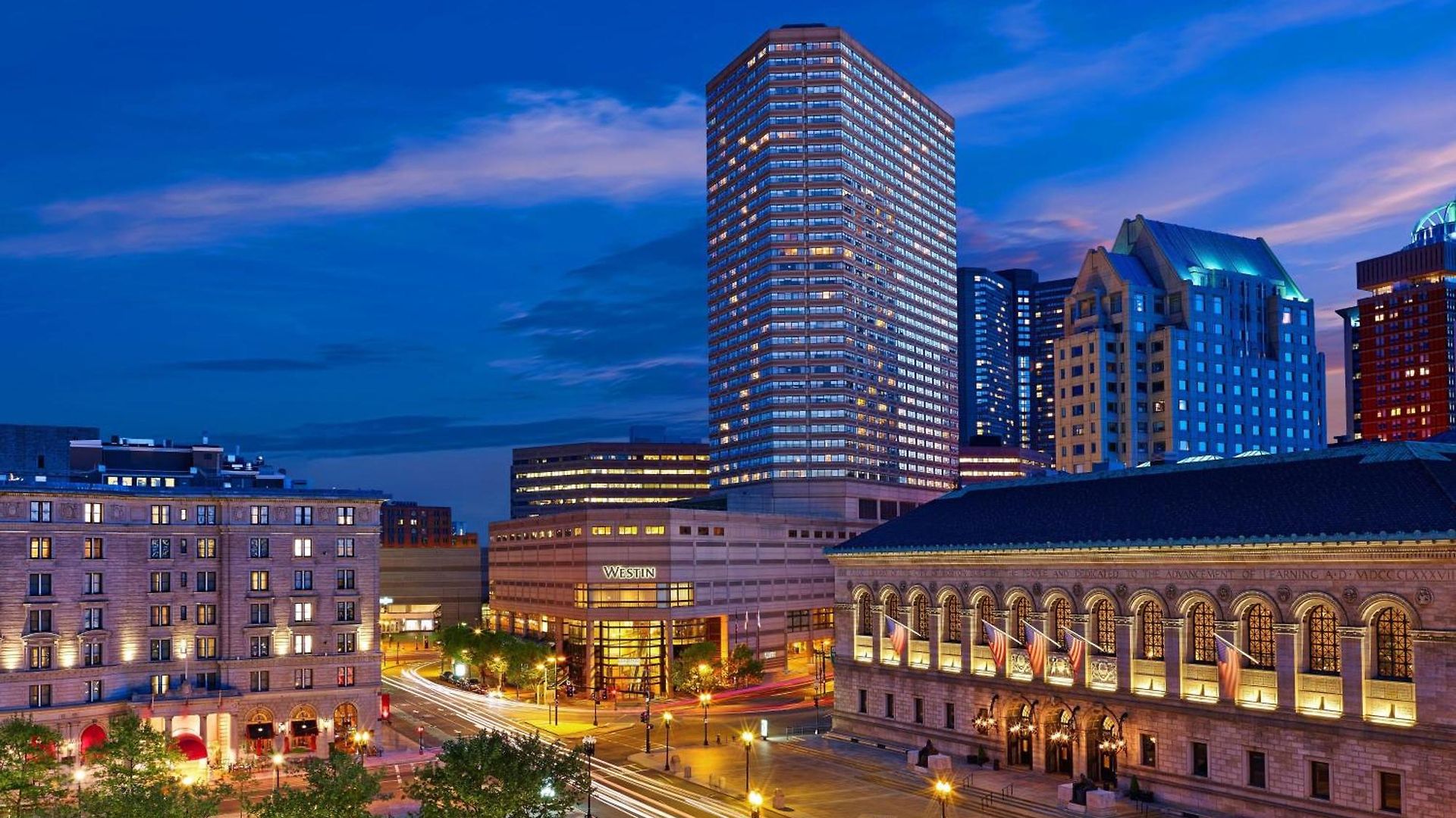 The Westin Copley Place, Hotel Boston