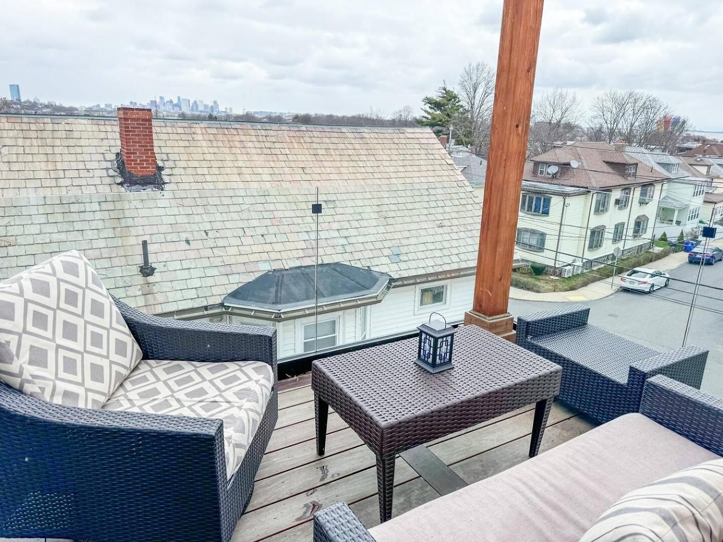 Apartment 3br Gem Skyline Views, Laundry & Air Boston
