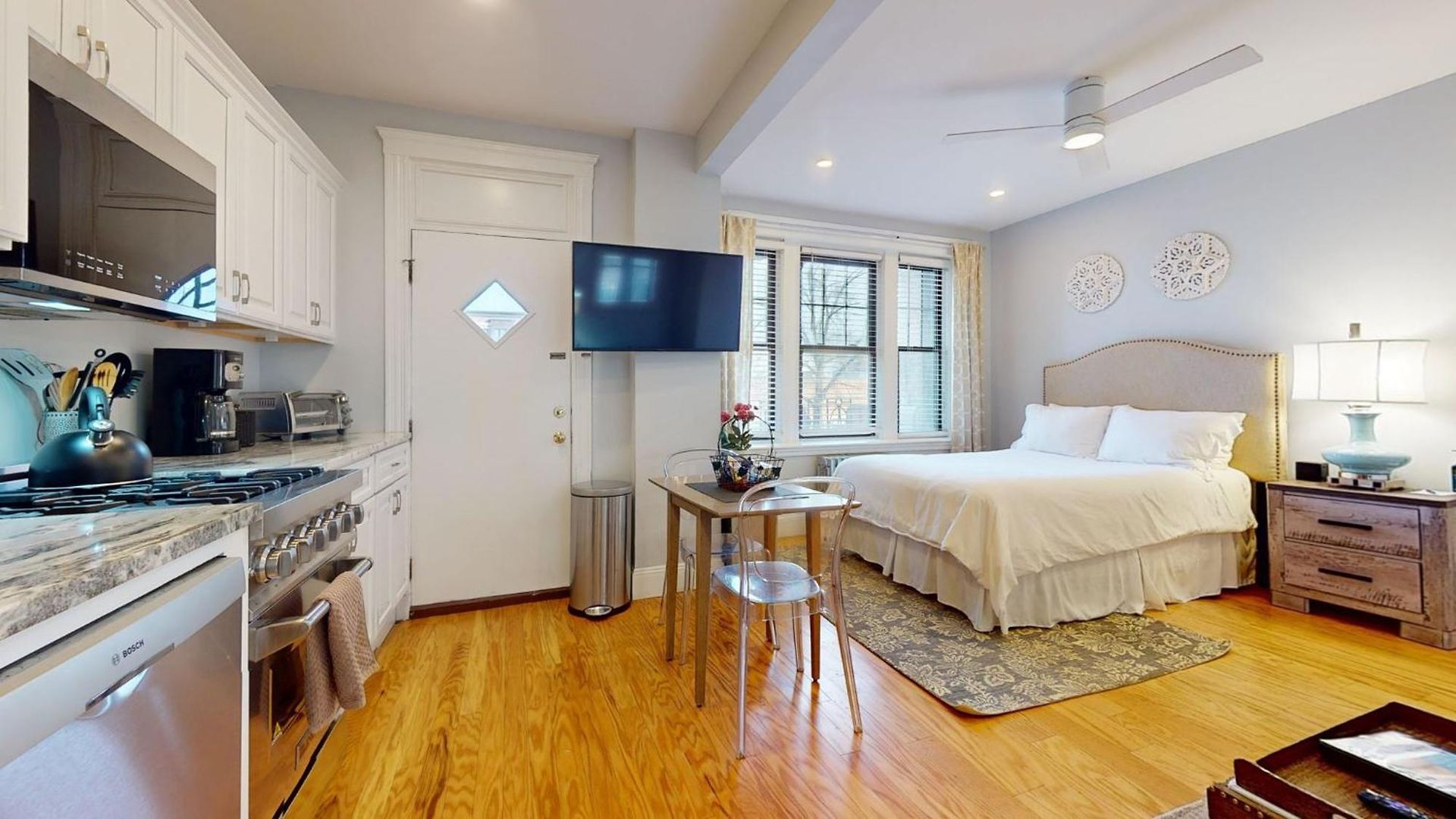 Renovated, Spacious Studio, Near Bc, Bu, Porch *