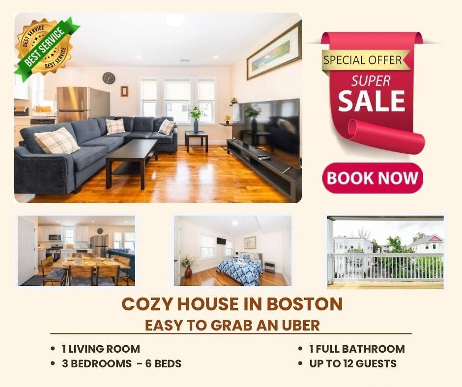 Apartment Tranquil 3br W Balcony, Parking, Bathtub Near Franklin Park Zoo 303 Boston