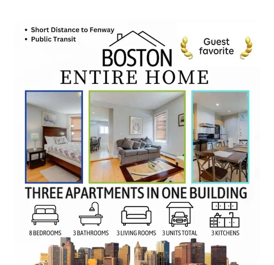 New! Entire House Near Mbta, 3 Mi To Fenway! Boston