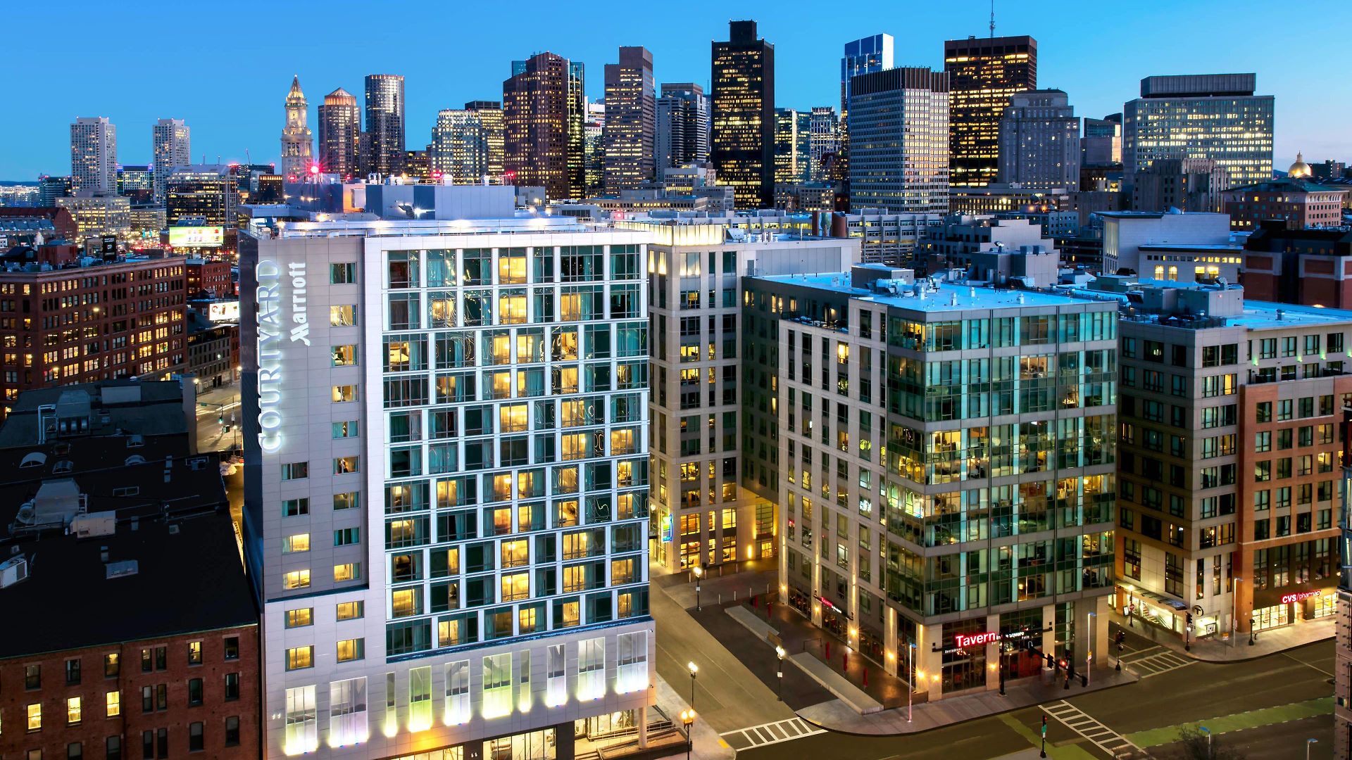 Hotel Courtyard Downtown/north Station 3*