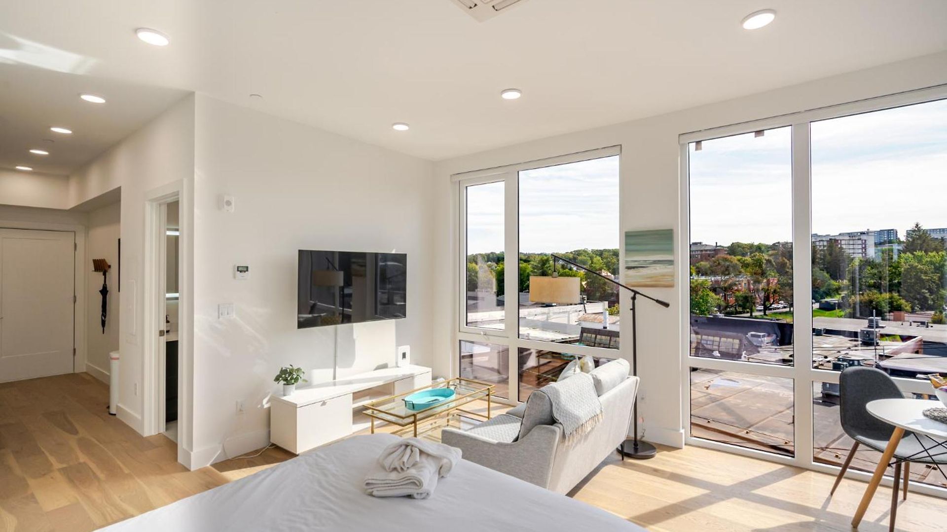 Apartment Landing Luxury Studio, Roof Deck, Near Mbta Boston