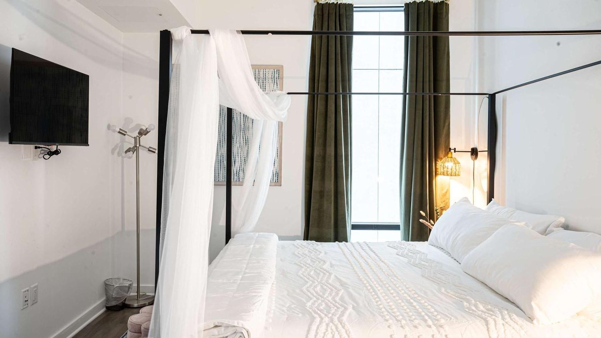 South End Fireplace Gym & Pool Access Apartment Boston