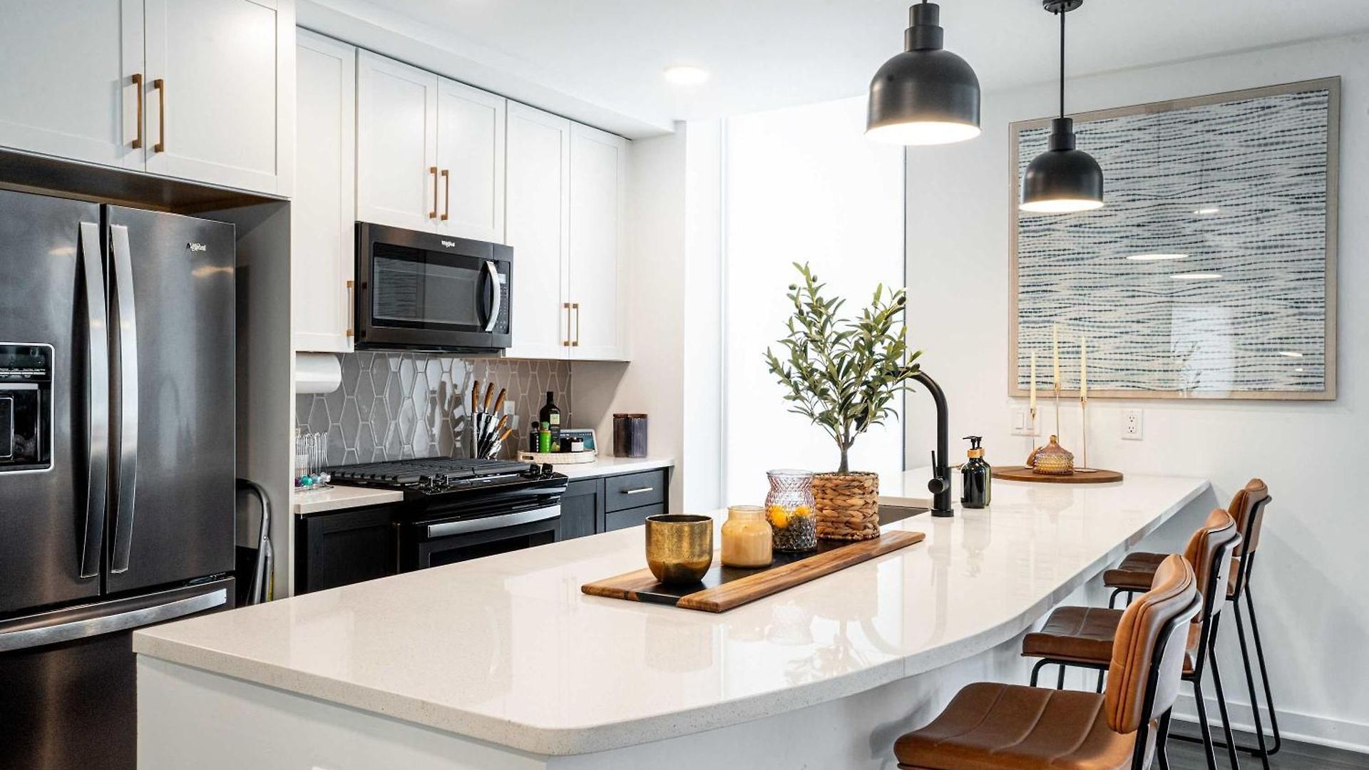 South End Fireplace Gym & Pool Access Apartment Boston