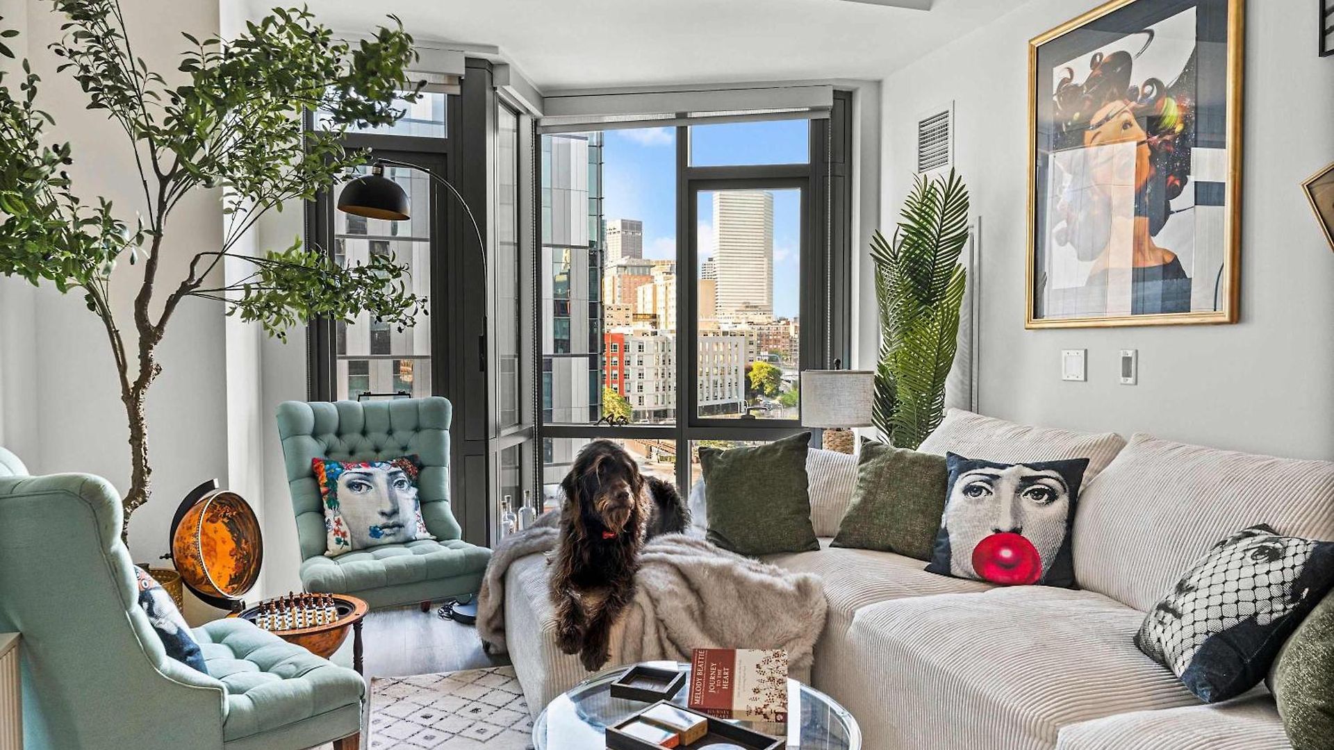 The Dazzling Two-bedroom Two-bath In *