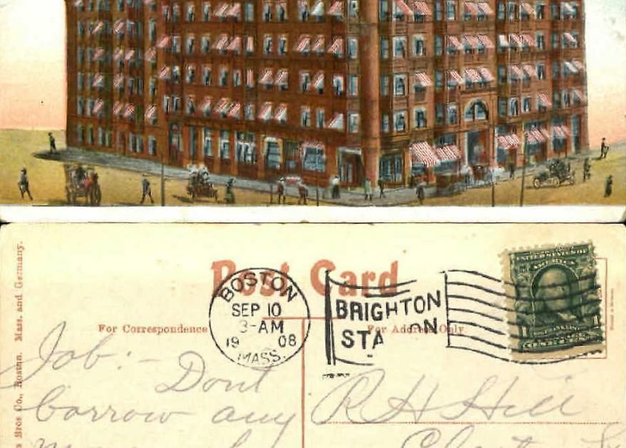 Hotel Copley Square Hotel, A Found