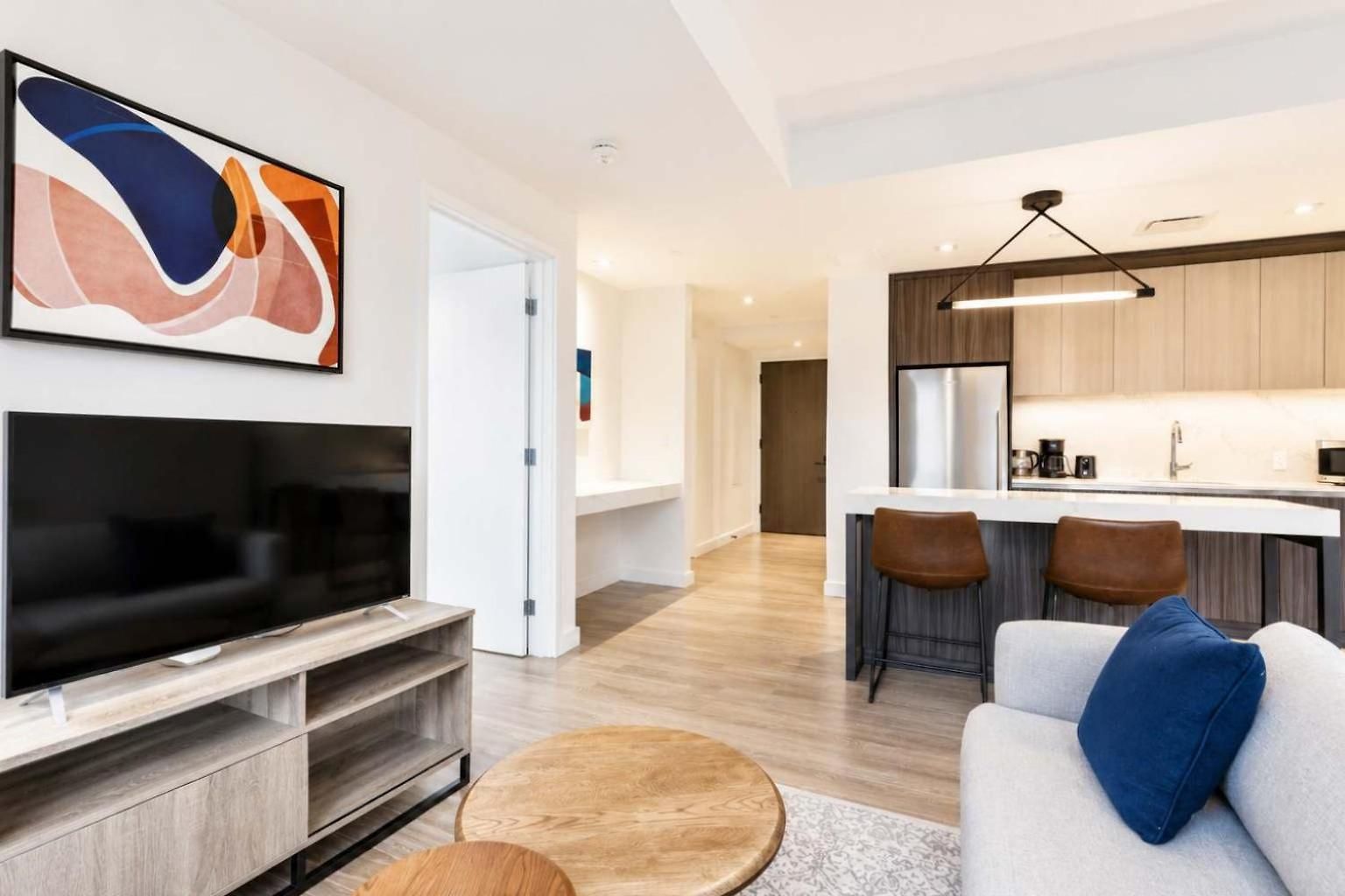 Luxury Seaport Rooftop & Pool Apartment Boston