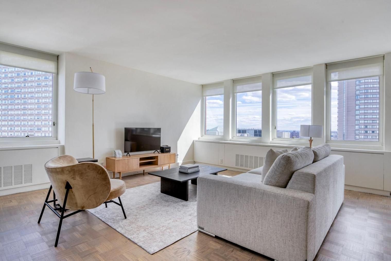 Apartment Blueground Prudential St Botolph Balcony Nr Public Garden Bos-1037 Boston