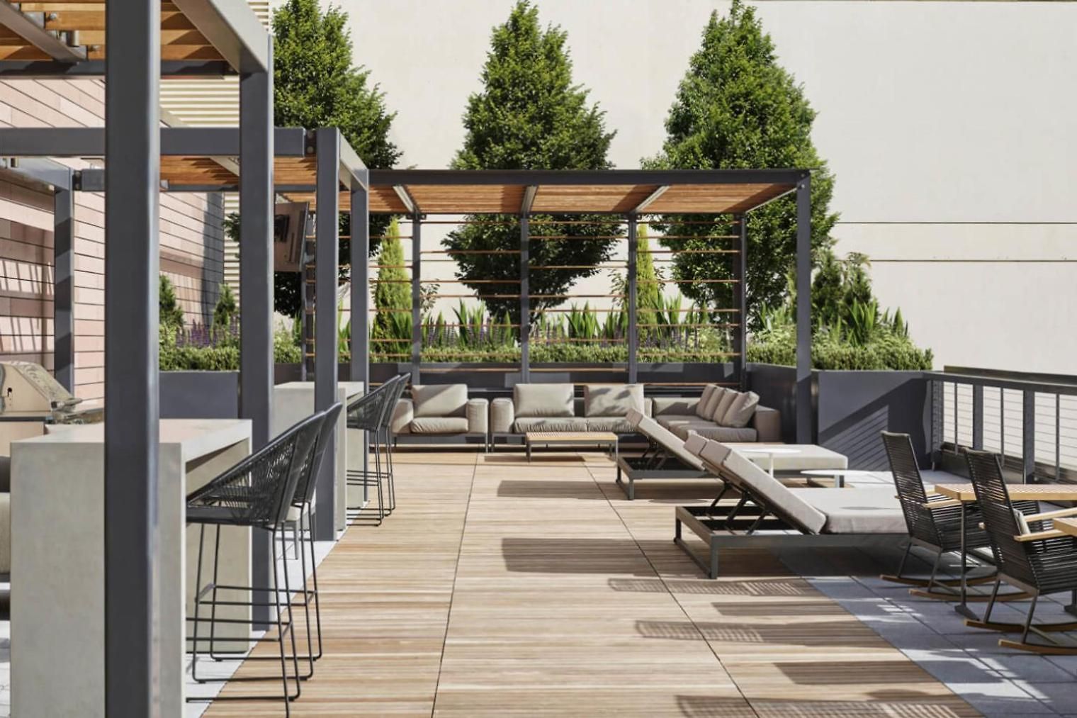 Blueground Fenway-kenmore Rooftop Nr Fenway Park Bos-1140 Apartment *