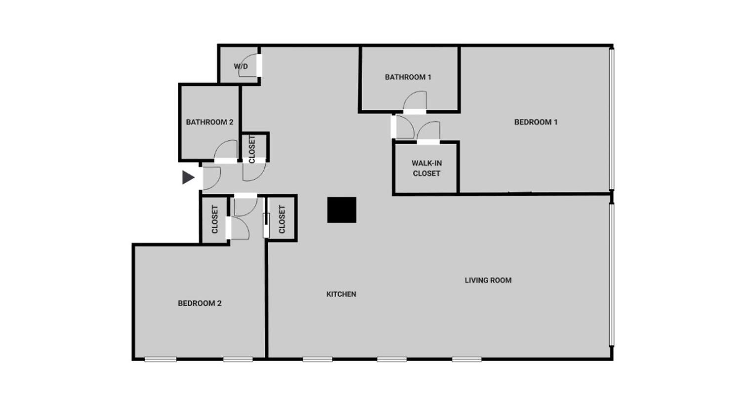 Apartment Blueground Prudential Gym Wd Nr Library Bos-1174