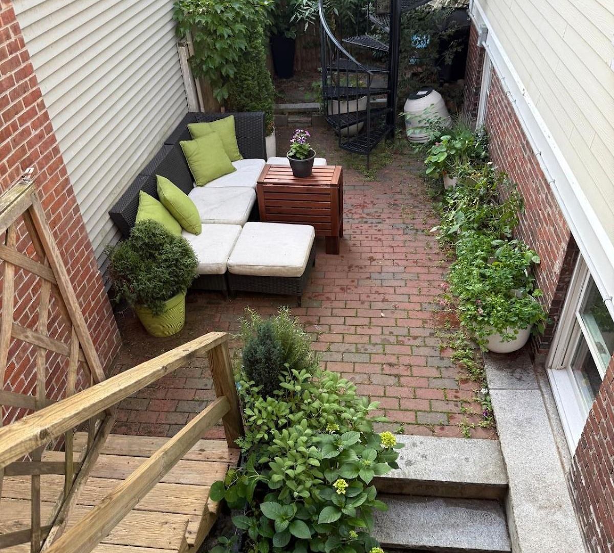 Charlestown With Private Patio Apartment Boston