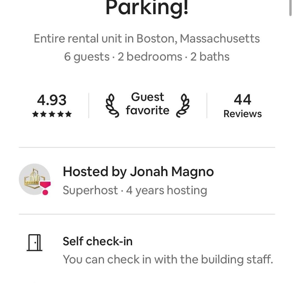 Apartment Back Bay Penthouse With Gym Parking In Unit Washer Dryer Boston