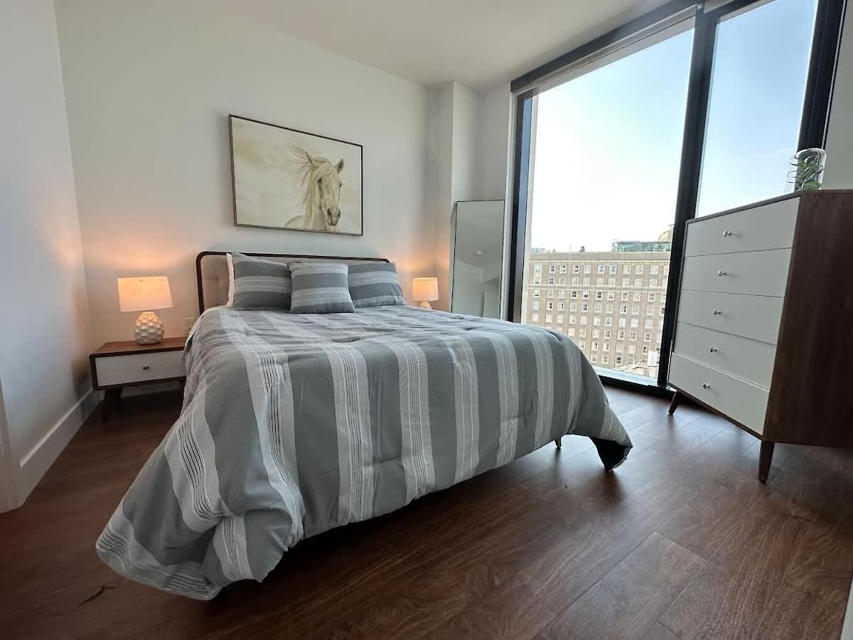 Apartment Back Bay Penthouse With Gym Parking In Unit Washer Dryer Boston