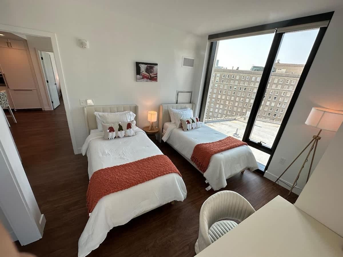 Back Bay Penthouse With Gym Parking In Unit Washer Dryer Boston
