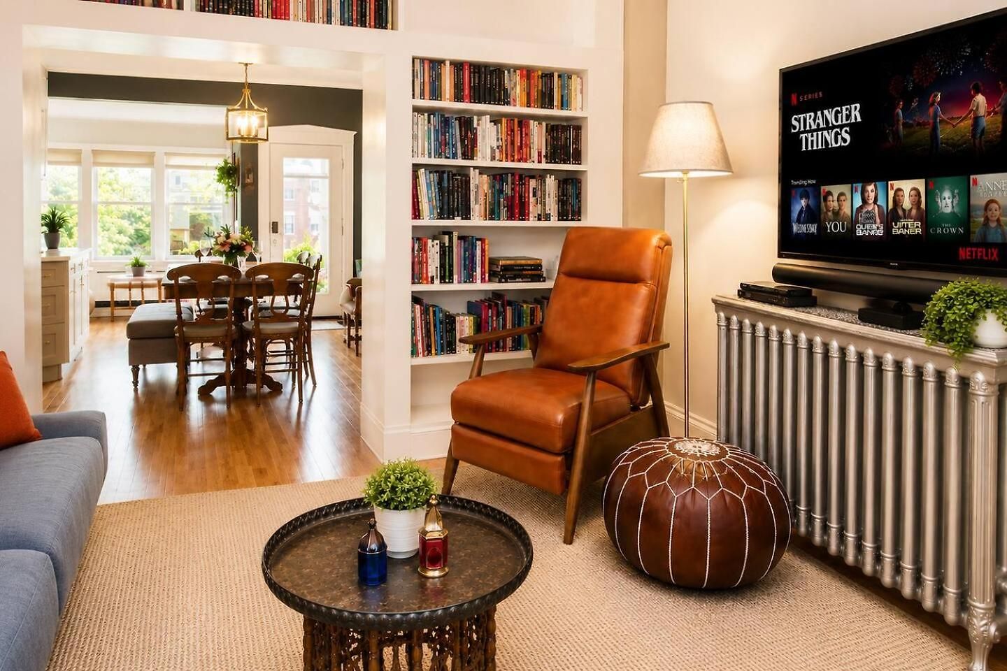 2 Full Kitchens, Near Airport, Yard & Fire Pit Boston