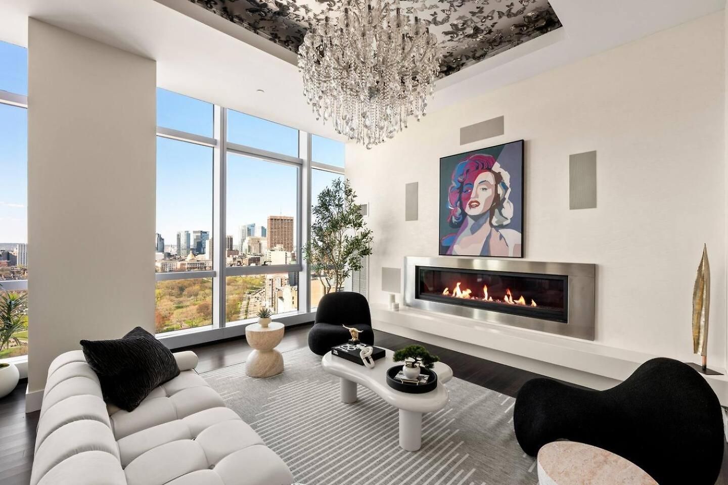 Penthouse Residences Living Modern * Boston