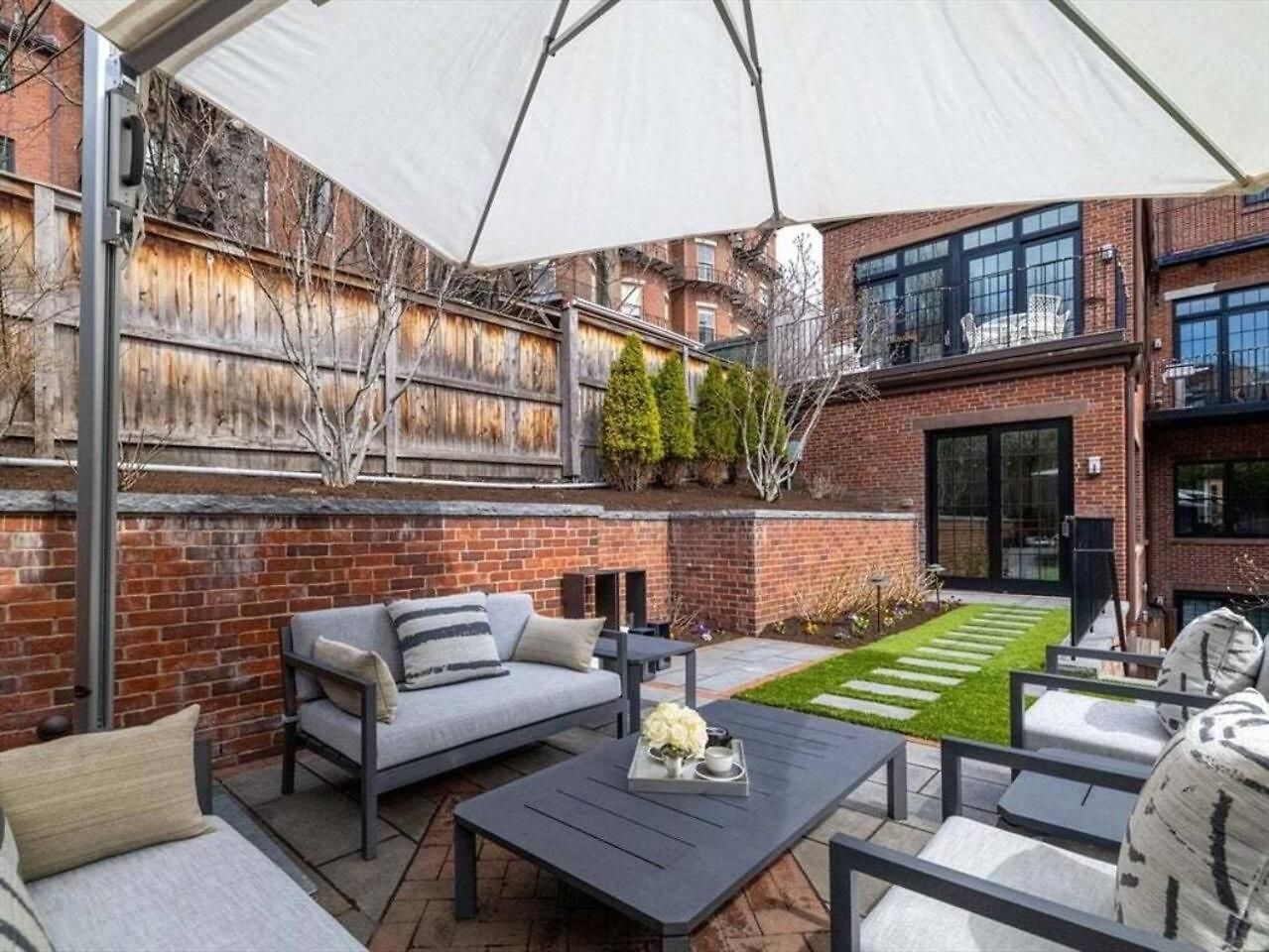 Exceptionally Private Garden Boston