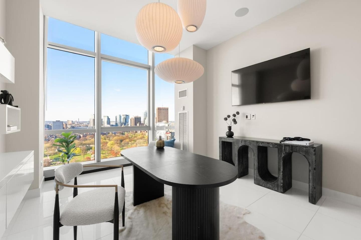 Penthouse Residences Living Modern * Boston
