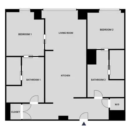Downtown 2br W Wd Gym Nr Theater District Bos-747 *