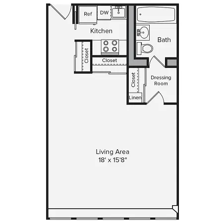 Apartment Back Bay 1br W Wd Gym Nr Copley T Bos-123a *