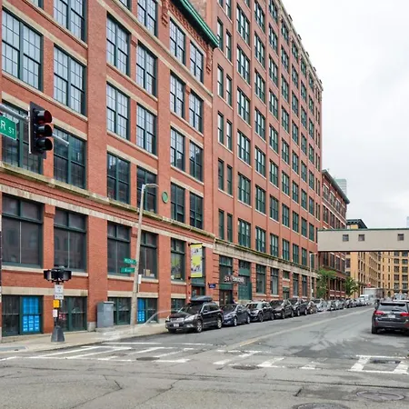 Apartment Point Studio Wwasher Dryer Nr Seaport Bos-464 *