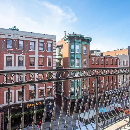 Apartment N End 2br W Balcony Rooftop On Hanover Bos-420 *