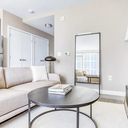 Apartment N Station W Gym Wd Nr Td Garden Bos-637 *