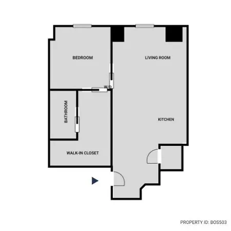 Apartment Downtown 1br W Luxury Amenities Rooftop Views Bos-503 Boston