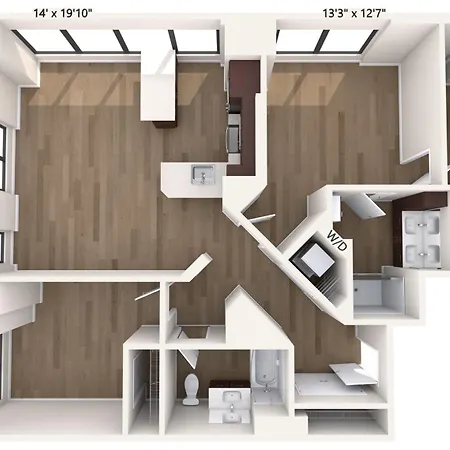 Theatre District 2br W Wd Gym Nr Theaters Bos-251a * Boston