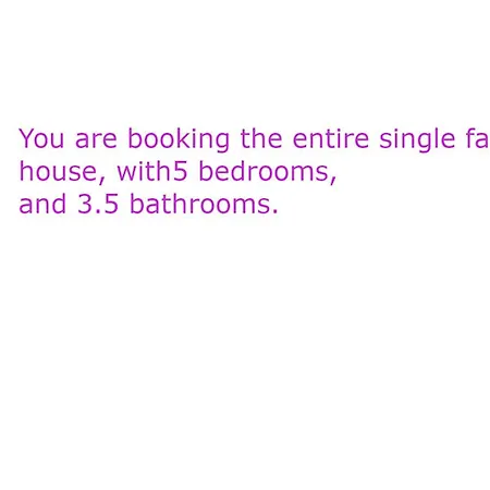 Single Family House - Super Quiet And Private *