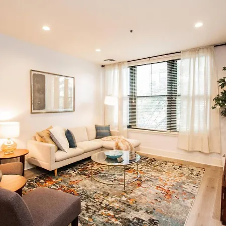 Luxury 1bed Loft, 2 Baths, Air, South End Apartment Boston