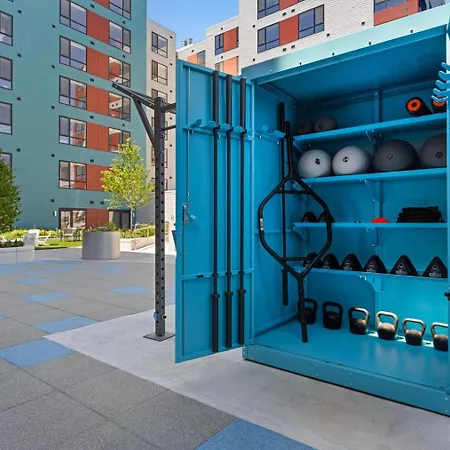 Blueground Revere Gym Pool Wd Lounge Bos-1100 Apartment