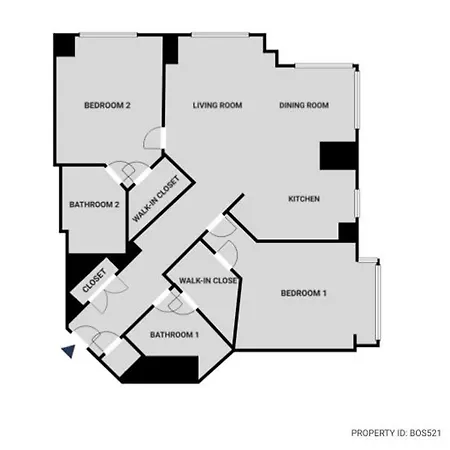 E Cambridge 2b2b W Wd Gym Steps From T Bos-521 *