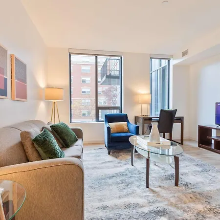 Apartment Luxury With Kitchen & Gym Boston