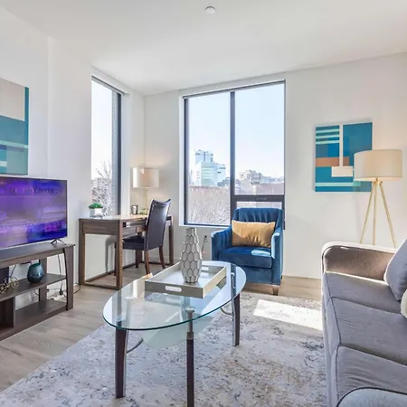 Apartment Luxury With Kitchen And Gym Boston
